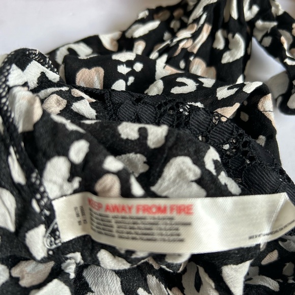 FP Intimately Bare It All Spotted Body suit Black Combo Size S - Picture 10 of 12